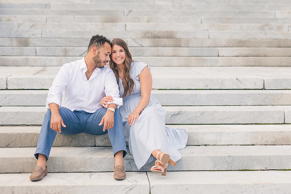 Cleveland Engagement Session; Pittsburgh and Cleveland wedding photographer; Nandy Vijay Photography; Cleveland Museum of Art