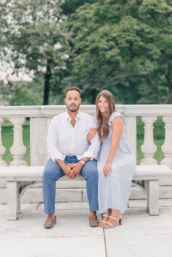 Cleveland Engagement Session; Pittsburgh and Cleveland wedding photographer; Nandy Vijay Photography; Cleveland Museum of Art