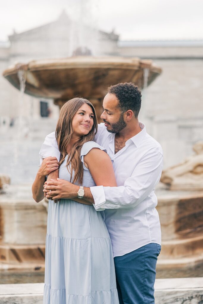 Cleveland Engagement Session; Pittsburgh and Cleveland wedding photographer; Nandy Vijay Photography; Cleveland Museum of Art